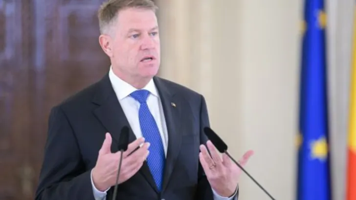 Klaus Iohannis, întâmpinat cu proteste la bilanțul MAI. Mesajul președintelui pentru polițiști