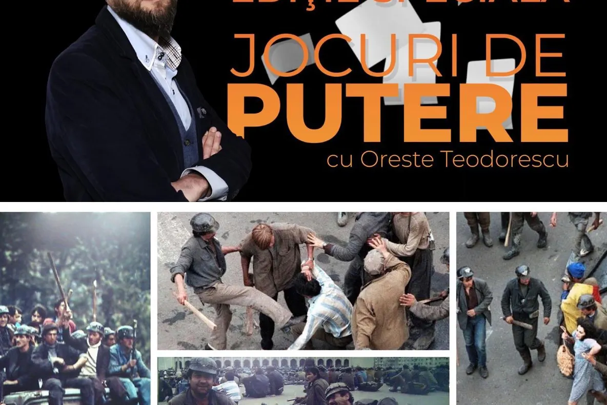 Jocuri de Putere în această seară de la ora 23:00, cu Oreste Teodorescu și invitații săi!
