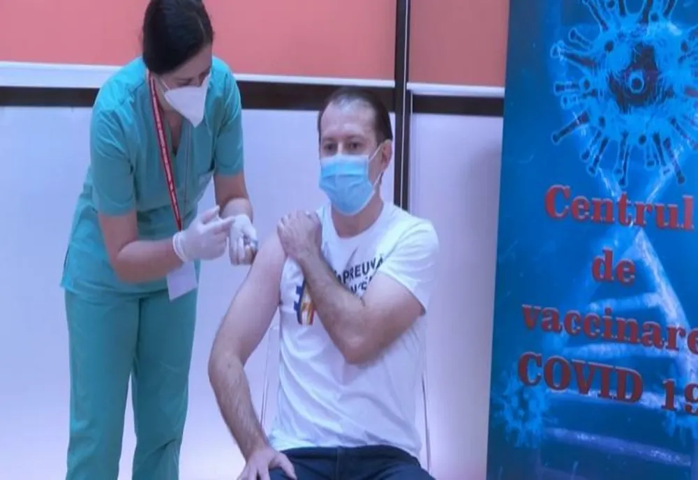 Premierul Cîțu: ”Vom ajunge la 100.000 de vaccinuri pe zi. Vom atinge 10 milioane de români în septembrie”