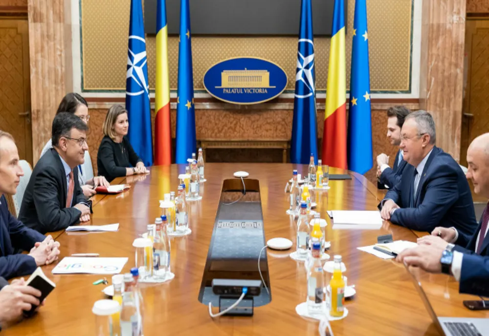 Nicolae Ciucă, întâlnire cu vicepreședintele Google: Digitalizarea este cheia reducerii birocrației