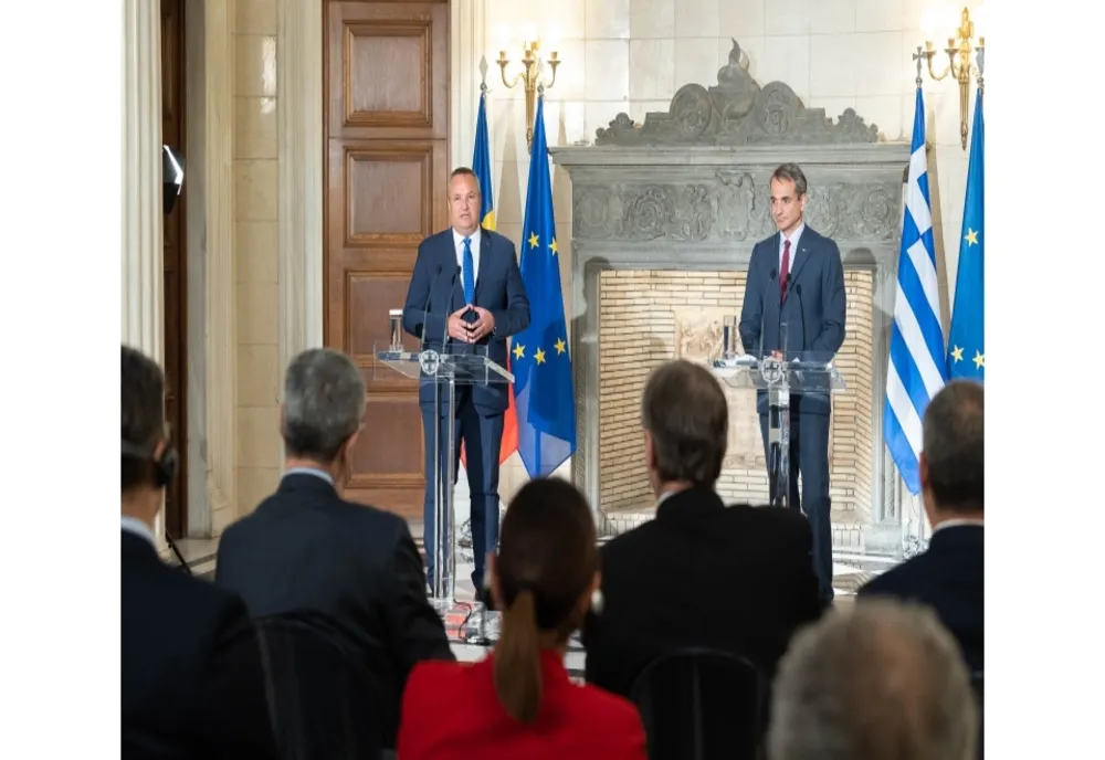 Nicolae Ciucă, în Grecia: Interconectorul de gaze dintre Grecia și Bulgaria asigură inclusiv aprovizionarea României