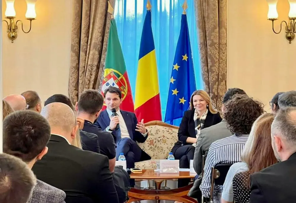 Ministrul cercetării, inovării și digitalizării, Sebastian Burduja, la Web Summit 2022 – Lisabona