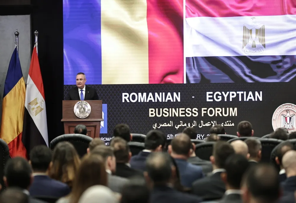 Ciucă, în Egipt: "România și-a consolidat economia". Ce spune premierul despre extinderea cooperării economice pe coridoarele de transport maritim