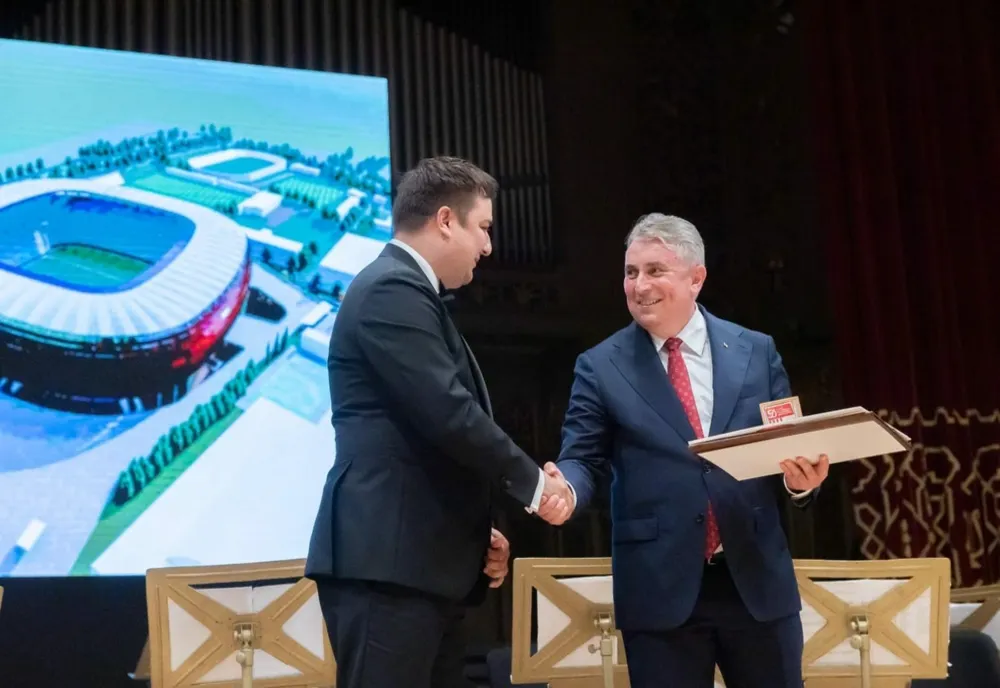 Ministrul Lucian Bode a prezentat proiectul noului stadion al lui Dinamo: Investitie de peste 700 de milioane
