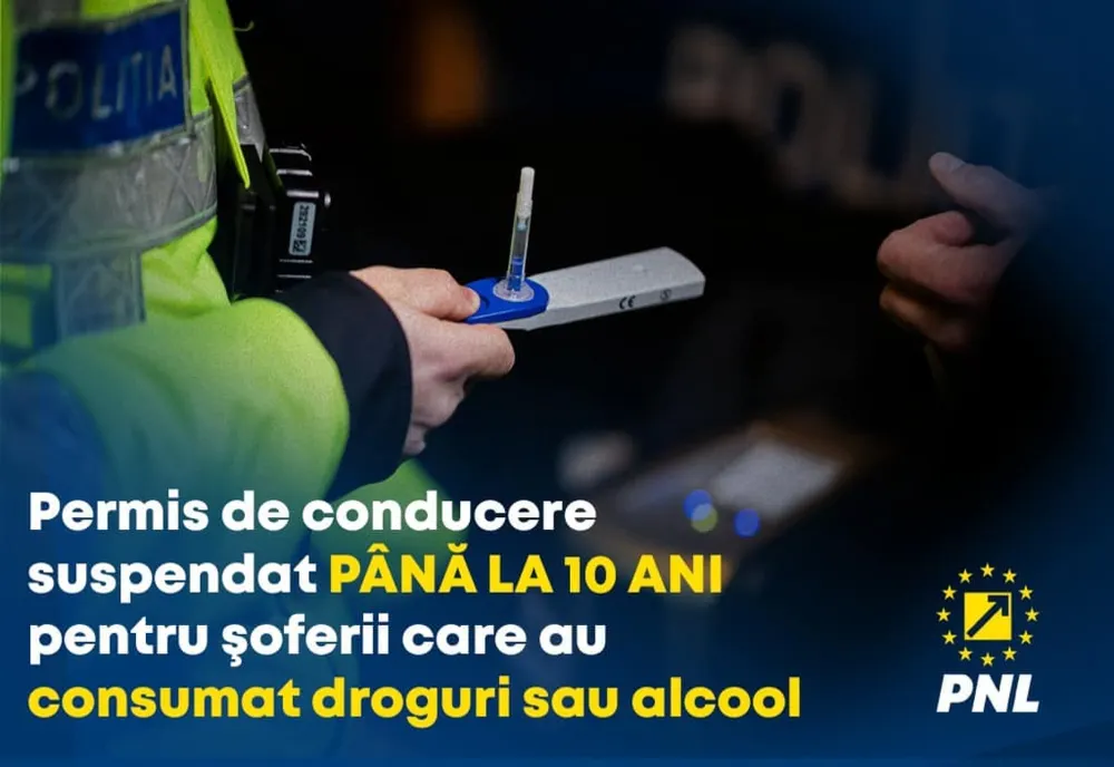 Senatorul Liviu Dumitru Voiculescu: Permis de conducere suspendat până la 10 ani pentru șoferii care au consumat droguri sau alcool