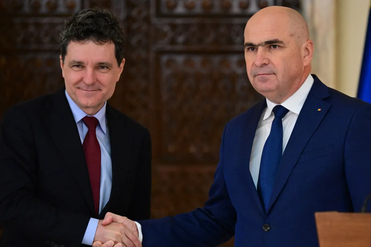 Nicușor Dan și Ilie Bolojan s-au întâlnit la Bruxelles, înaintea Consiliului European, pentru a coordona poziția României privind bugetul UE (surse)