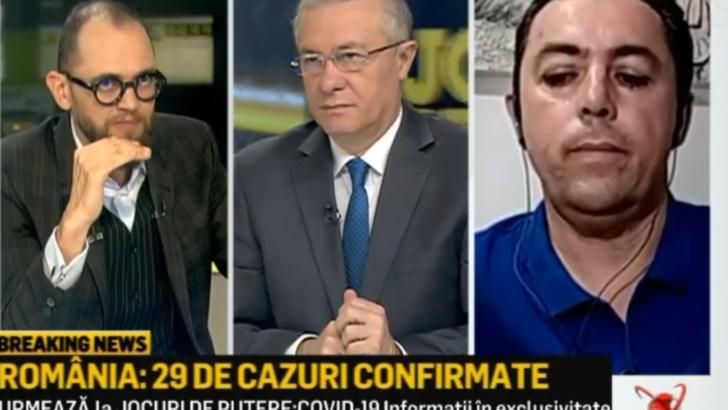Cristian Diaconescu, la Realitatea: ”Dacă acest virus a fost scăpat de sub cotrol, toată lumea are de piedut”