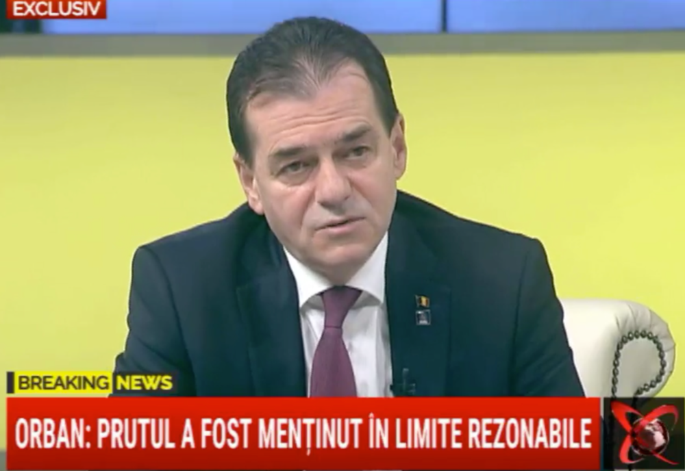 Măsurile Guvernului pentru zonele afectate de viituri - Orban: "Nu s-a miscat niciun Guvern așa repede ca noi"