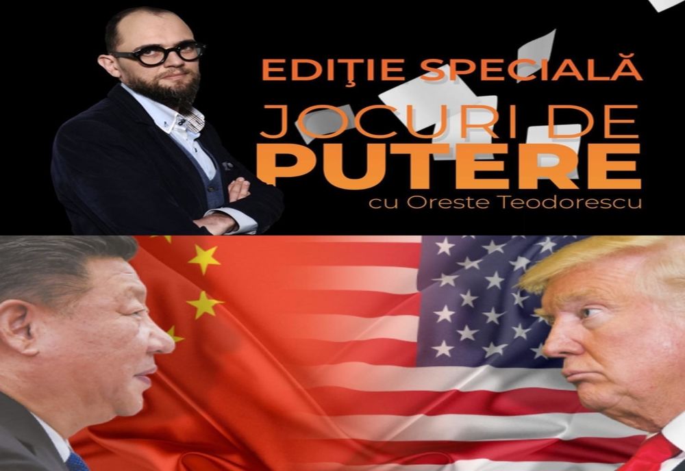 Jocuri de putere, în această seară de la ora 21, cu Oreste Teodorescu și invitații săi