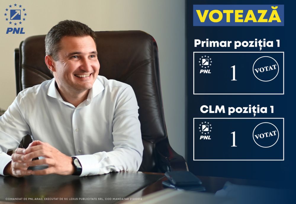 Un primar amabil şi competent: Călin Bibarț