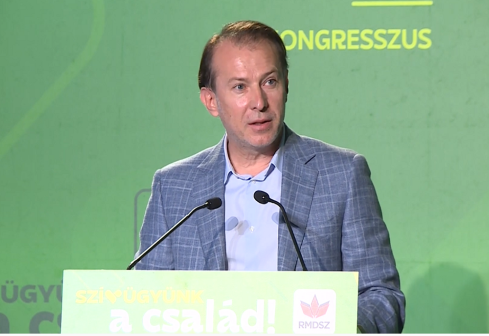 Florin Cîțu, la Congresul UDMR: ”Dragă Hunor, vom sta la guvernare 4 ani de zile. Provocare acceptată!”