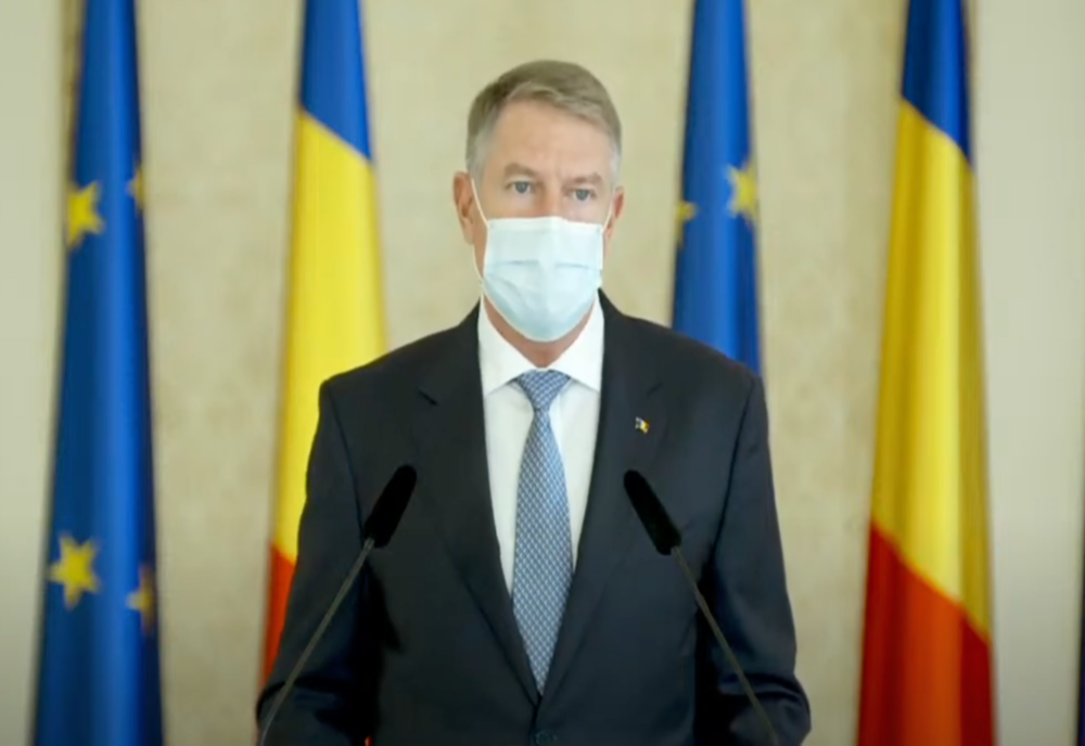 Iohannis: Ne regăsim într-o situaţie economică şi socială care trebuie gestionată cu maximă responsabilitate şi prudenţă