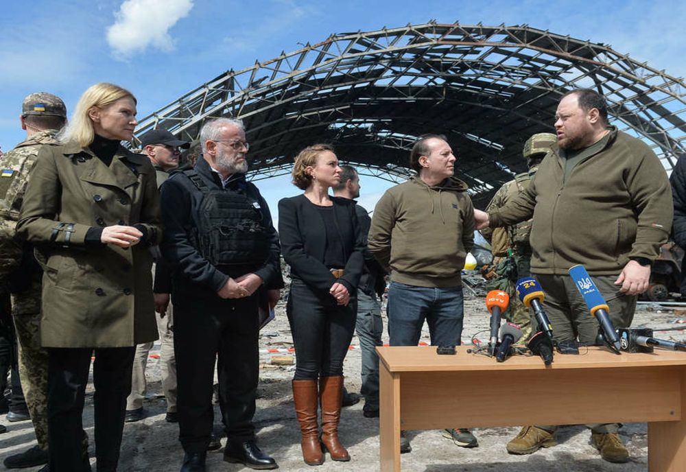 Florin Cîţu, vizită oficială în Ucraina