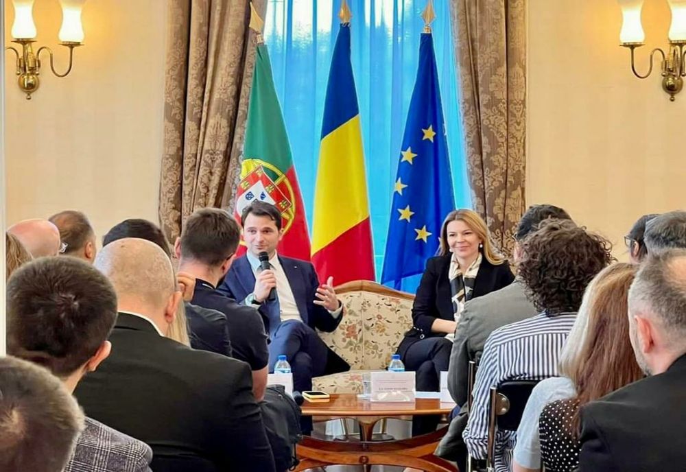 Ministrul cercetării, inovării și digitalizării, Sebastian Burduja, la Web Summit 2022 – Lisabona