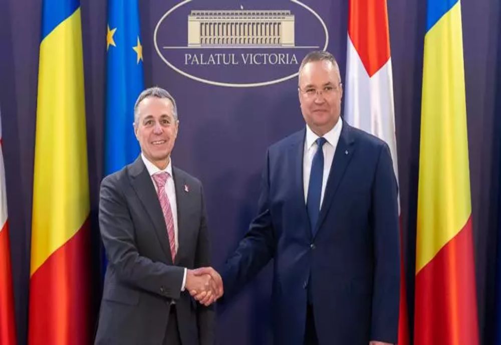Nicolae Ciucă, întrevedere cu președintele Confederației Elvețiene, Ignazio Cassis - Discuții pe situația de securitate de pe frontul estic