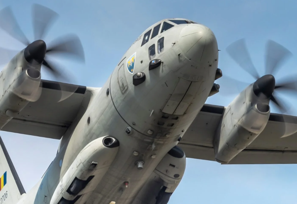 Un avion C-27J Spartan a plecat în Elveţia, pentru a transporta şase pacienţi cu arsuri la un spital din Franţa. Anunțul MApN