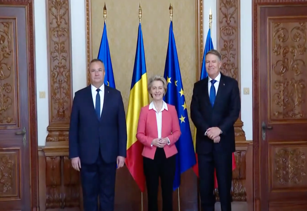 NICOLAE CIUCĂ O FELICITĂ PE URSULA VON DER LEYEN PENTRU REALEGEREA ÎN FUNCȚIA DE PREŞEDINTE AL COMISIEI EUROPENE