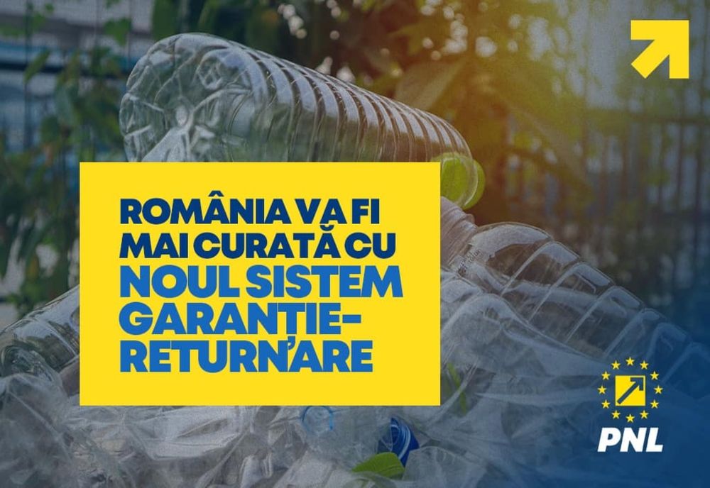 Sistemul de garanție-returnare, cel mai mare proiect de economie circulară al României început de liberalul Mircea Fechet, va fi lansat pe 30 noiembrie