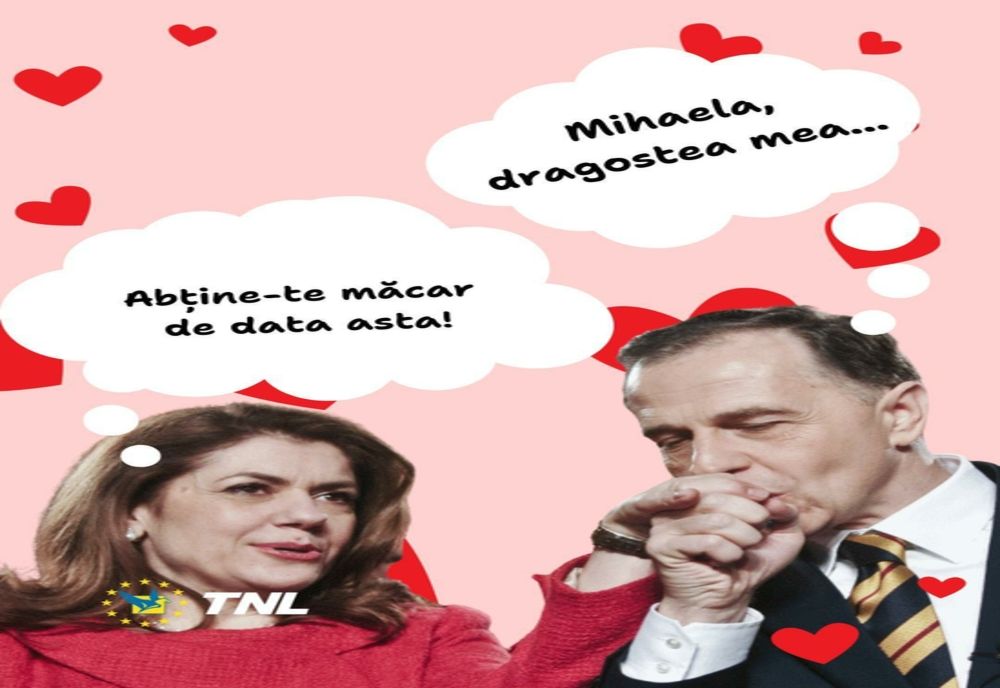 Viralul zilei: Tineretul Național Liberal întrerupe programul obișnuit cu un mesaj special de Dragobete