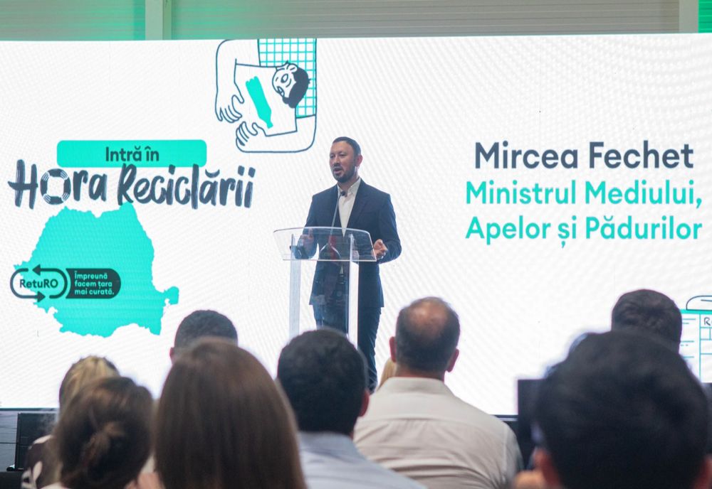 MIRCEA FECHET: UN MILIARD DE AMBALAJE COLECTATE PRIN SISTEMUL DE GARANȚIE RETURNARE