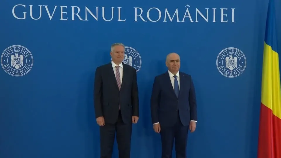 Secretarul general al OCDE a fost primit de Ilie Bolojan la Palatul Victoria