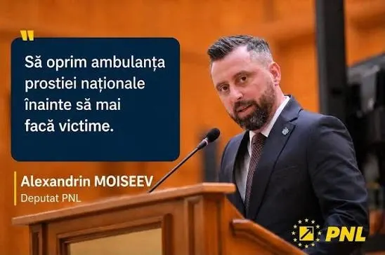 Deputatul PNL Alexandrin Moiseev: 23 august nu trebuie să fie doar o zi de comemorare, ci și un avertisment pentru prezent