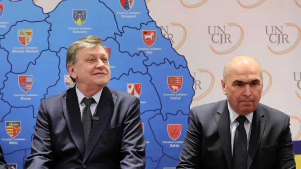 Crin Antonescu și Ilie Bolojan (2025)