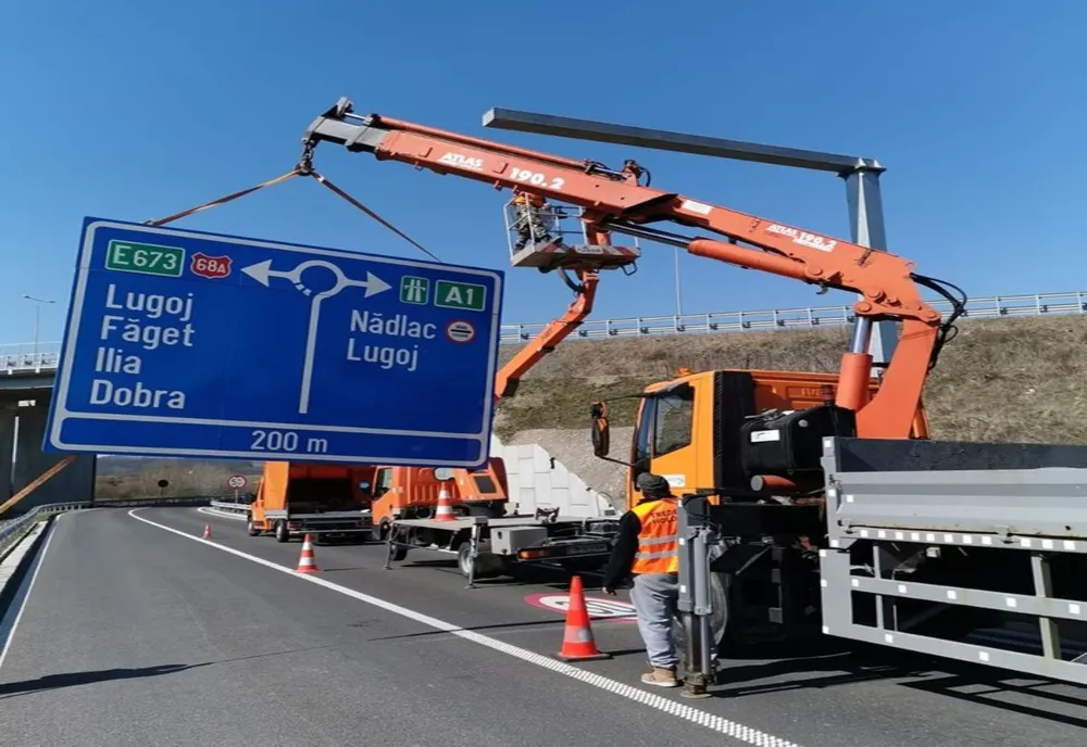 Ministrul Bode anunță că 31 de kilometri de autostradă vor fi dați în trafic în această săptămână