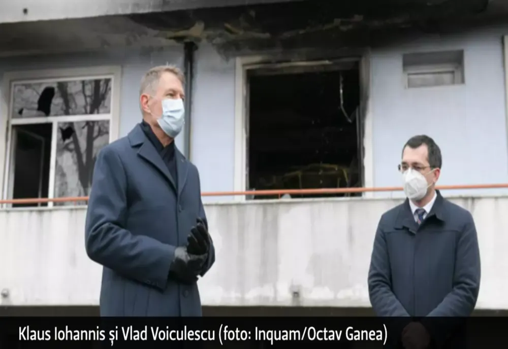 Klaus Iohannis îi răspunde lui Vlad Voiculescu: N-a "măsluit" nimeni cifrele infectărilor