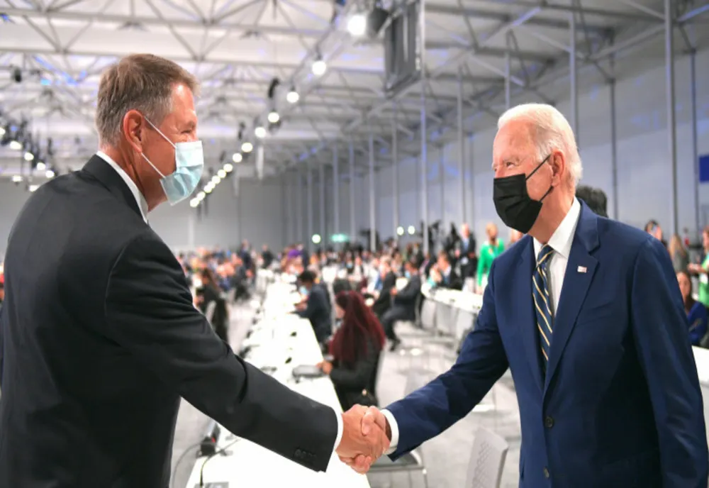 Președintele Iohannis: "Salut anunţul explicit al preşedintelui Joe Biden privind creşterea prezenţei militare a SUA în România”
