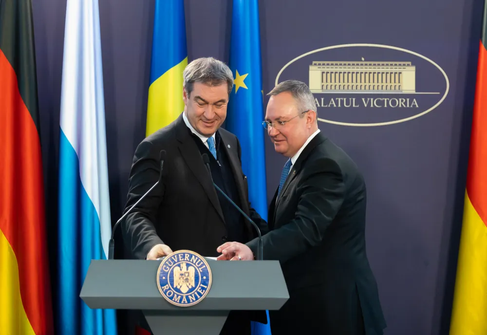 Premierul Ciucă, întâlnire cu prim-ministrul bavarez, Markus Soder: Există foarte mult potenţial