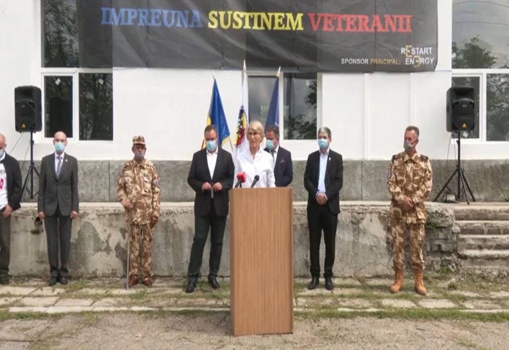 Foto| Reprezentanții Guvernului, au promis, la Târgoviște, un proiect de 80 de milioane de euro, pentru centrul de recuperare al veteranilor