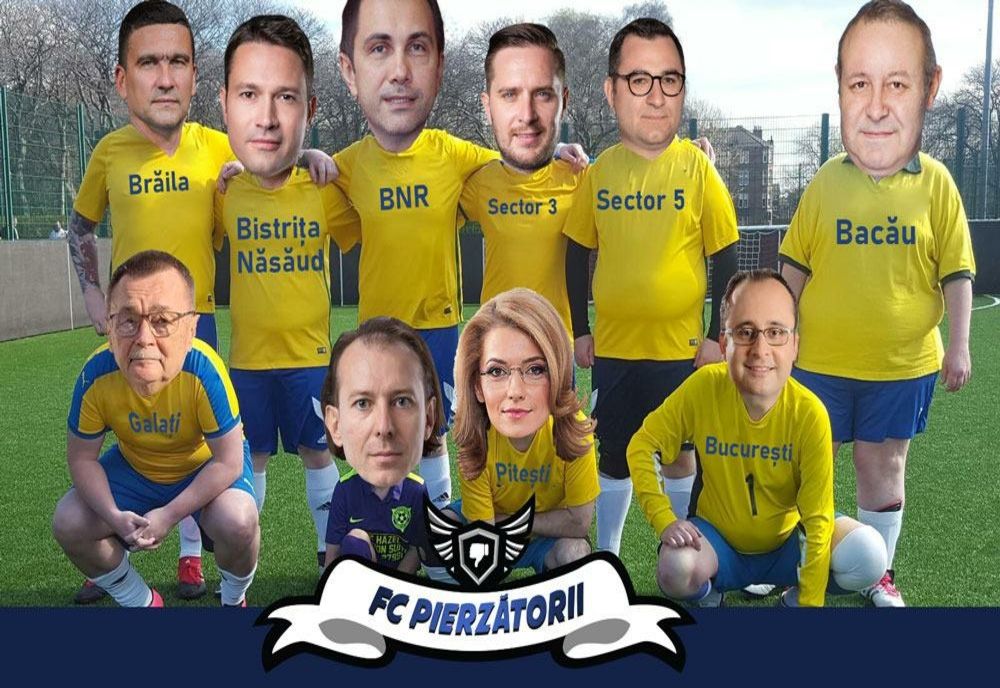 Exploziv! F.C. Pierzătorii – Noua echipă din PNL
