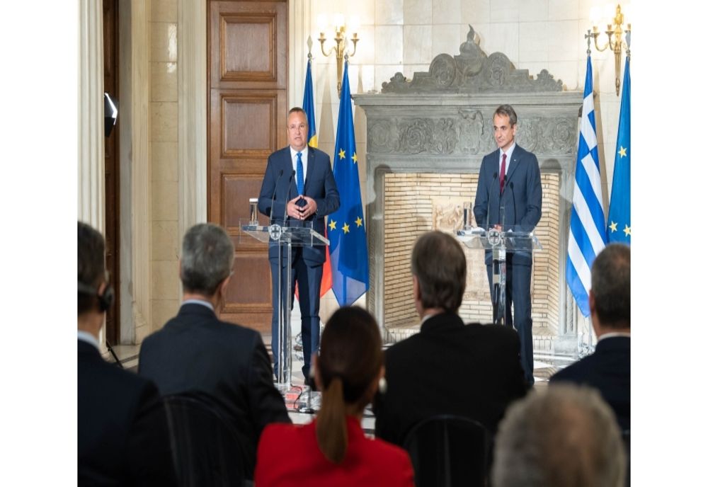 Nicolae Ciucă, în Grecia: Interconectorul de gaze dintre Grecia și Bulgaria asigură inclusiv aprovizionarea României