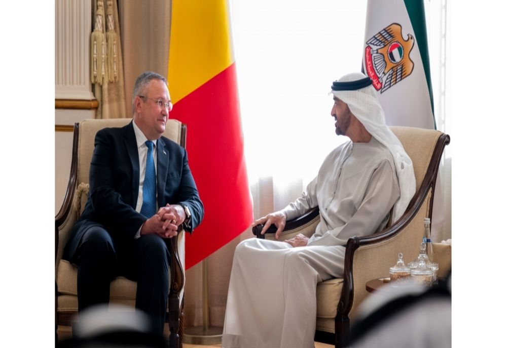 Premierul Nicolae Ciucă, discuție cu președintele Emiratelor Arabe Unite despre proiectele convenite în iunie 2022