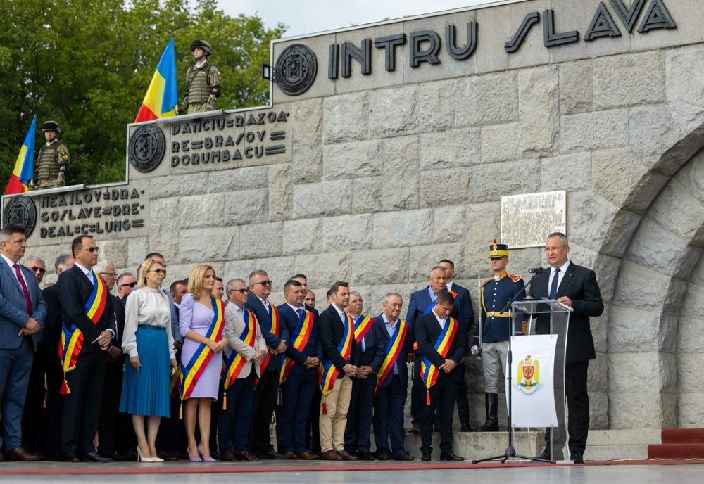 Premierul Ciucă la Mărășești: Războiul este cea mai mare tragedie prin care poate trece un popor. Nu departe de graniţele noastre, un popor rezistă eroic