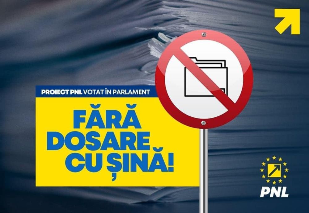 Purtătorul de cuvânt al PNL, deputatul Ionuţ Stroe: ”Instituţiile publice din România nu vor mai solicita contribuabililor dosare cu şină”
