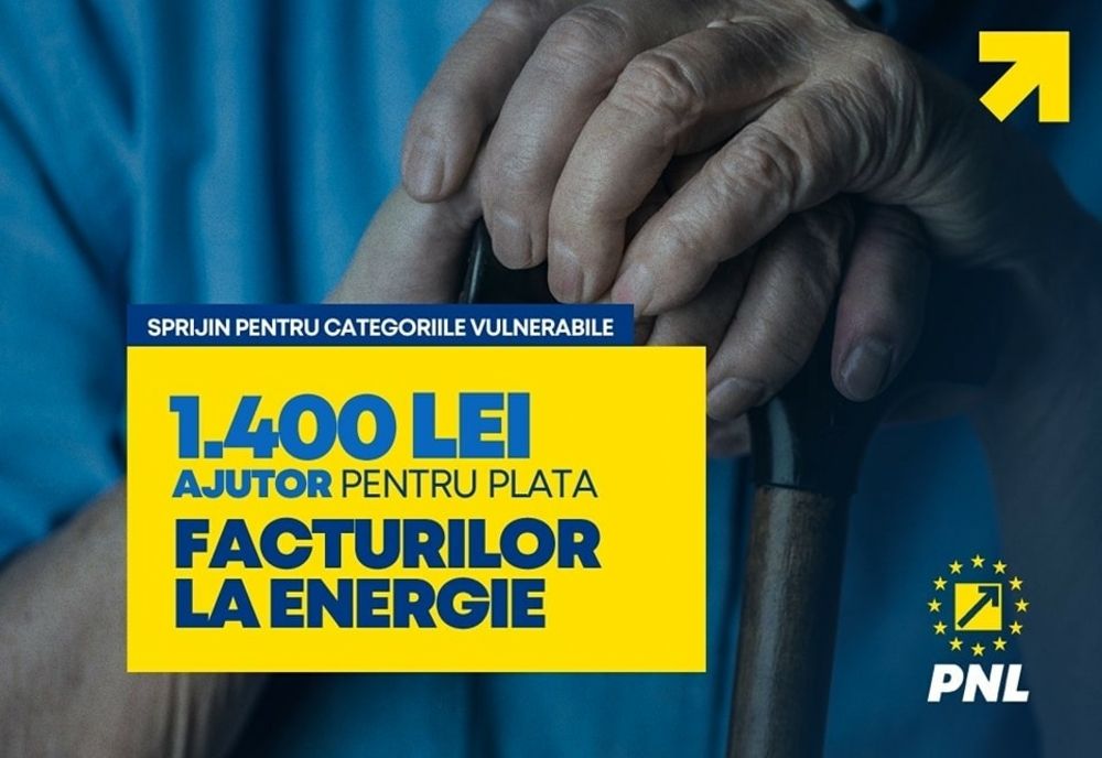 Guvern: sprijin de 1400 de lei plata facturilor la energie