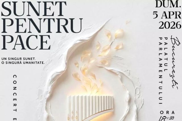 Premieră globală la București: Maestrul Nicolae Voiculeț lansează Orchestra Mondială a Păcii la Palatul Parlamentului