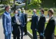 Președintele, Premierul și Ministrul Sănătății, în vizită la unitatea de suport medical COVID-19 din Târgu Mureș